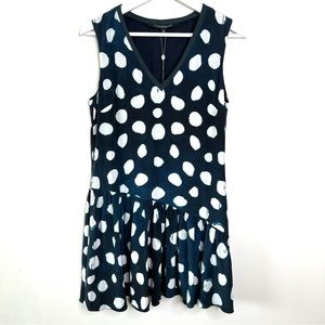 Timo Weiland Polka Dot Silk Dress Size 4